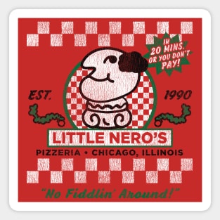 Little Nero's Pizzeria Worn Out Magnet